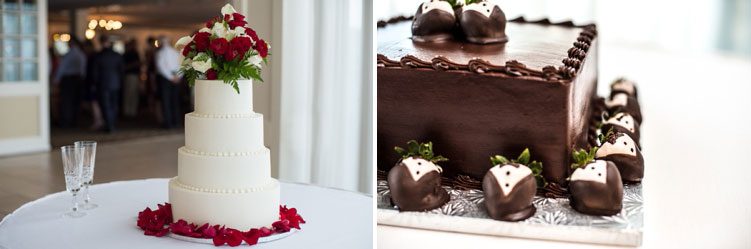 Brookhaven Country Club Wedding Cake