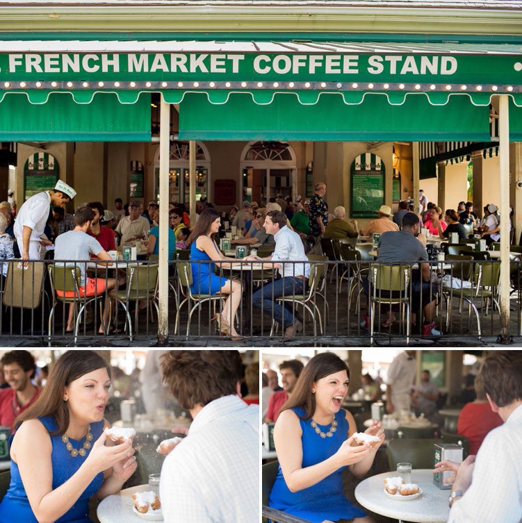 New Orleans Cafe du Monde Engagement
