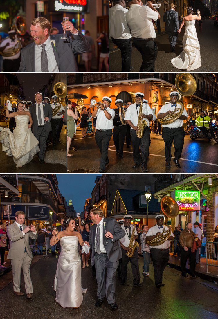 Wedding Second Line in New Orleans