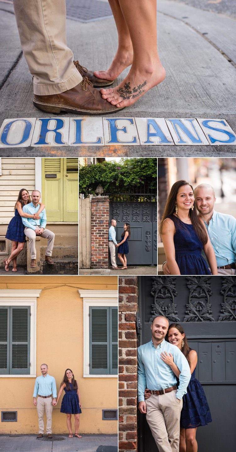 New Orleans French Quarter Engagements