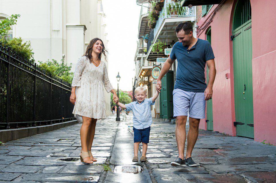 Family Photos in the French Quarter