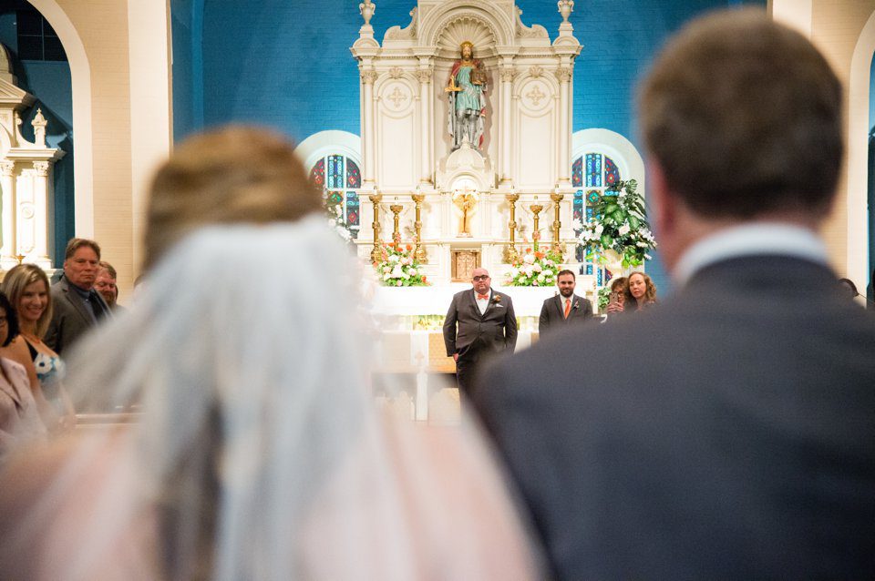 Wedding at St. Henry Church