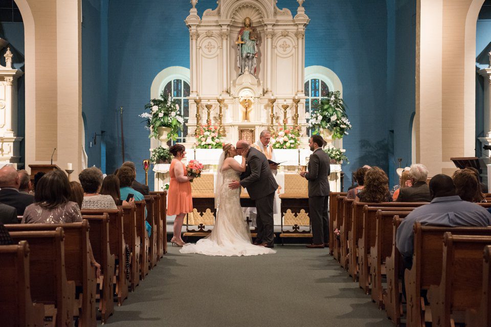 Wedding at St. Henry Church