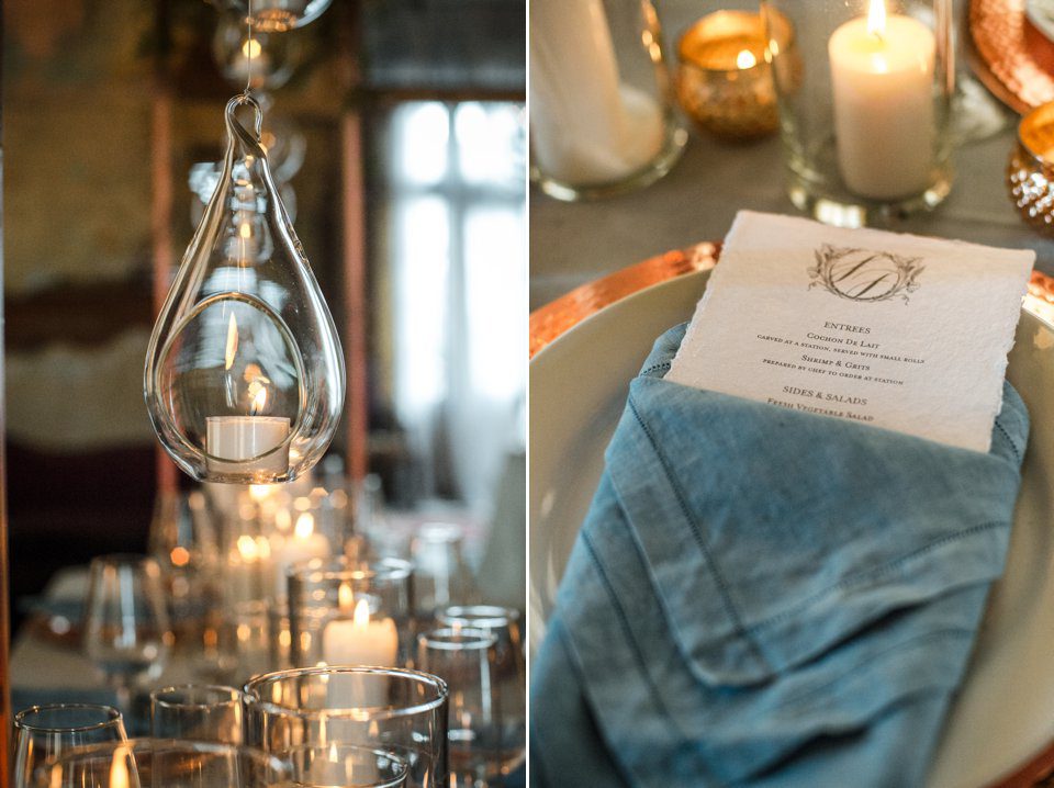 Table decor from Styled Shoot at Seraphim House