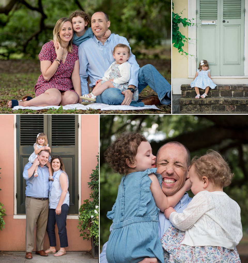 New Orleans Family Photography featuring Audubon Park and the French Quarter