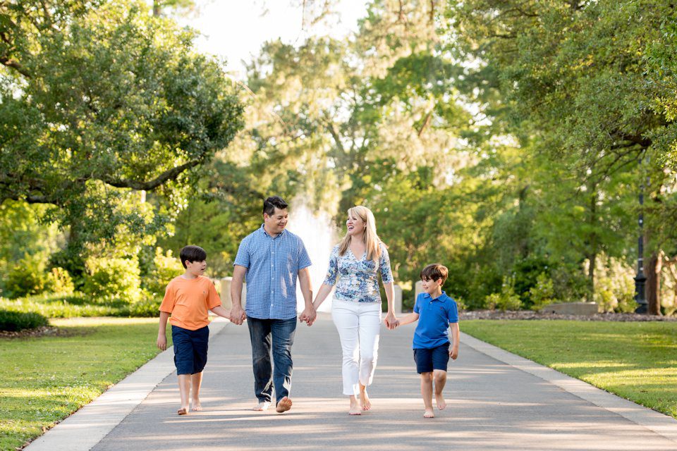 New Orleans Family Photography in Audubon Park