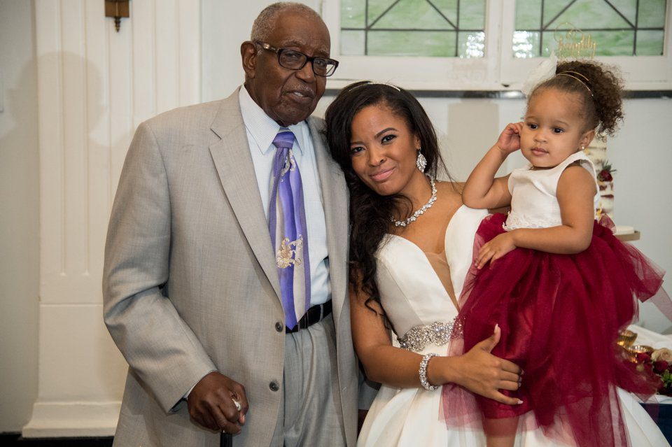 Great Great Grandfather with his Great Granddaughter and Great Great Granddaughter 
