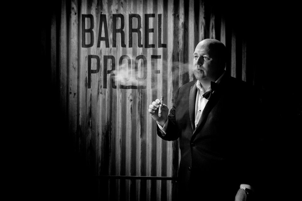 Reception at Barrell Proof Bar