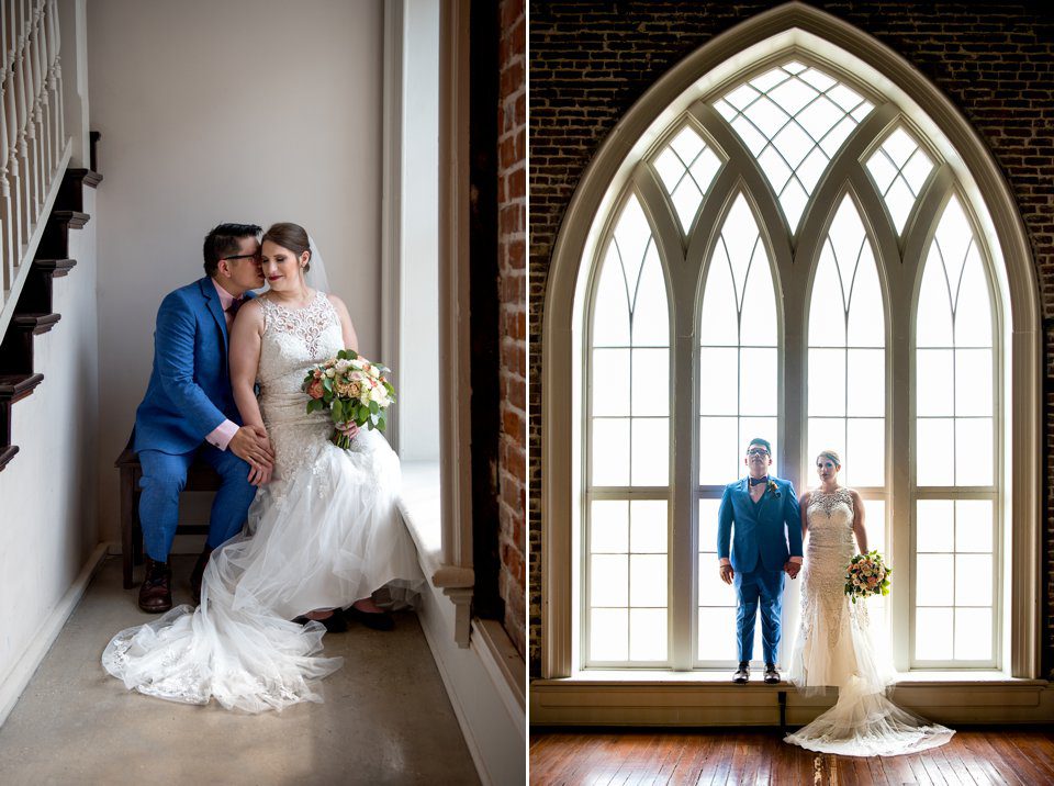 Bride and Groom Portraits at Felicity