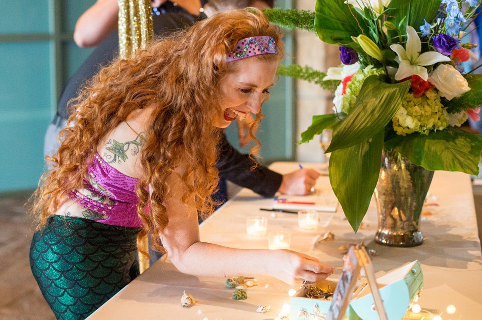 New Orleans Wedding Reception at Audubon Aquarium