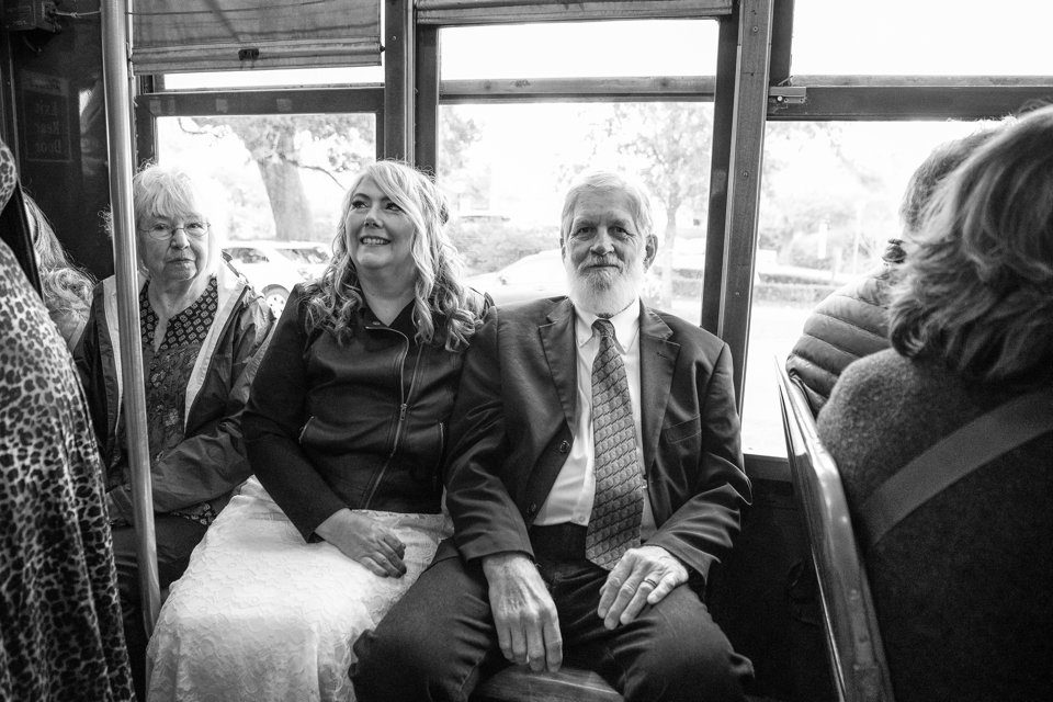 Elopement Party on St. Charles Streetcar