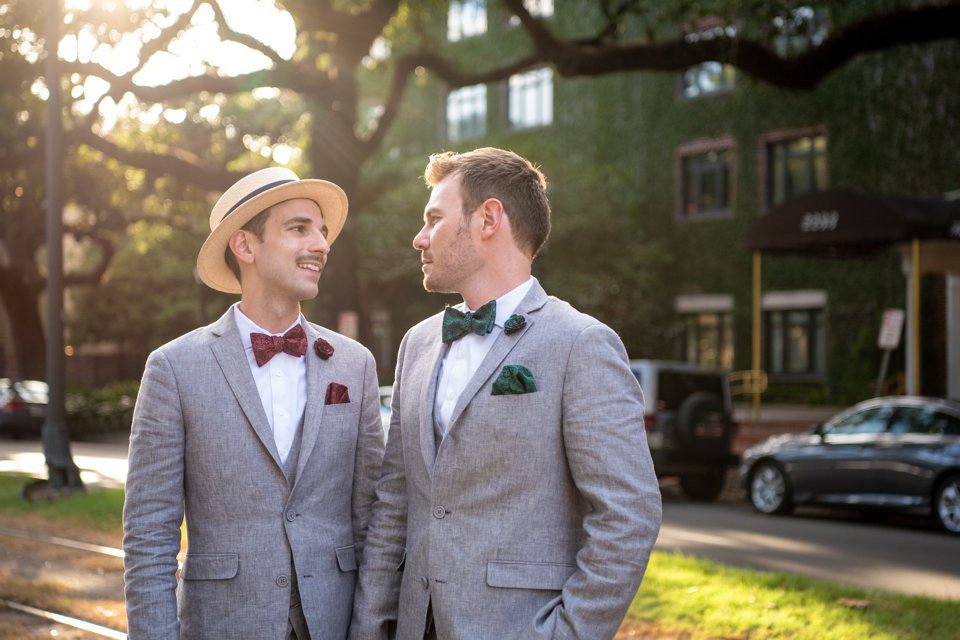 Same Sex Wedding in New Orleans at House of Broel