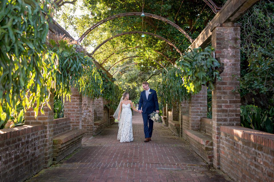 Wedding in Botanical Garden at City Park