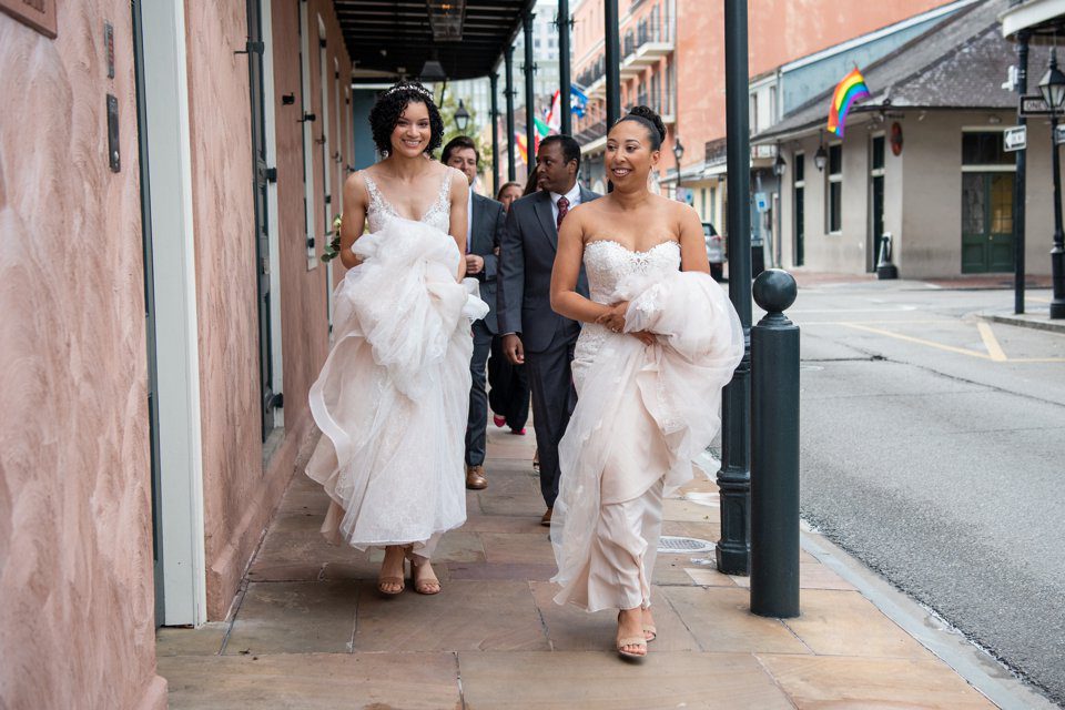Same Sex Destination Wedding in New Orleans