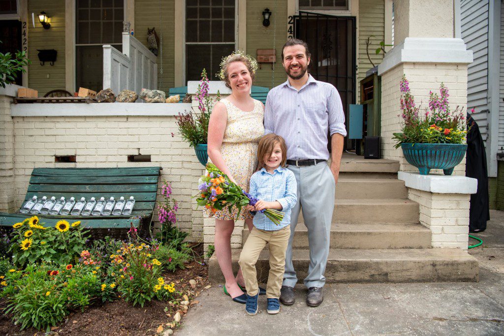 Intimate New Orleans Porch Wedding