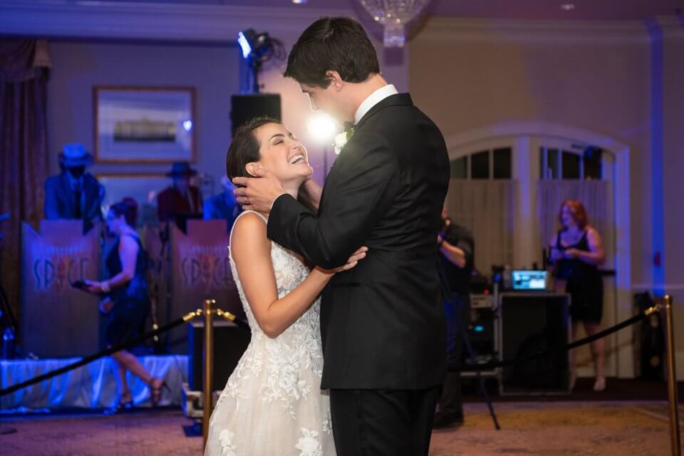 Bride and Groom First Dance at Metairie Country Club