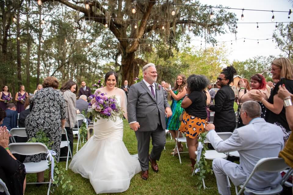 Wedding at Palmettos on the Bayou