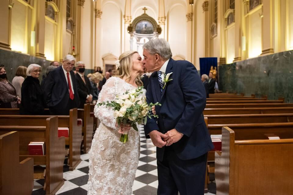 Wedding at New Orleans Notre Dame Seminary Chapel