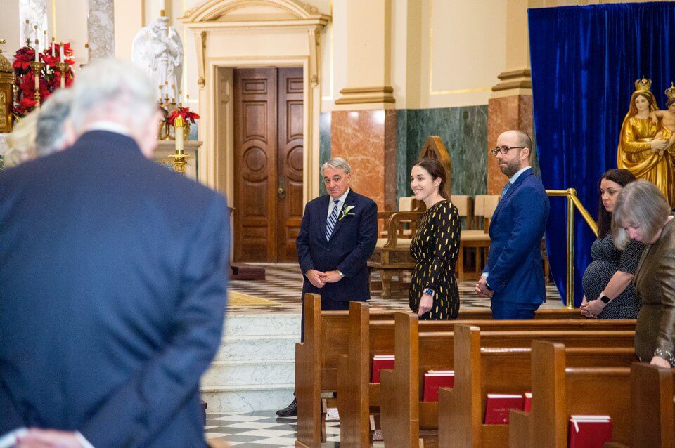 Wedding at New Orleans Notre Dame Seminary Chapel