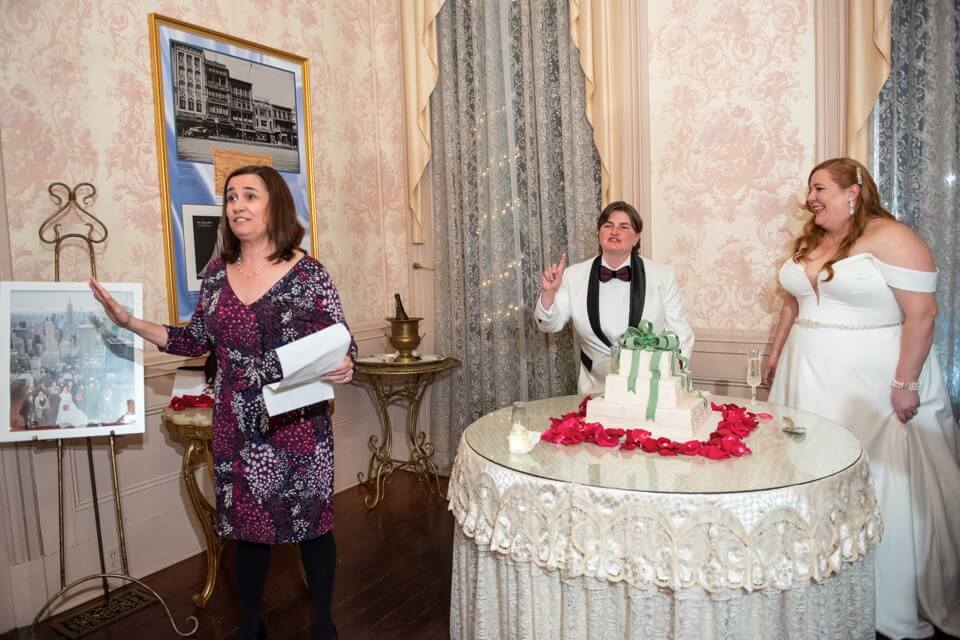 Same Sex Wedding Reception at House of Broel