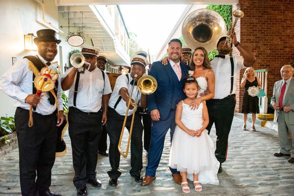 New Orleans Wedding Secondline
