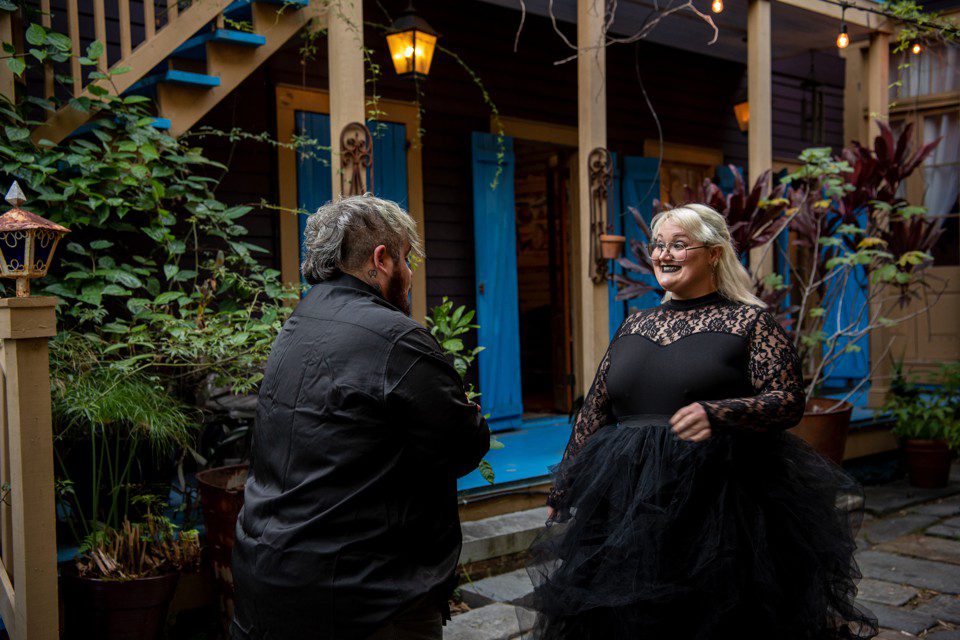 Elopement at Seraphim House New Orleans