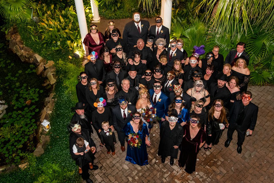 Guests in Masquerade at House of Broel