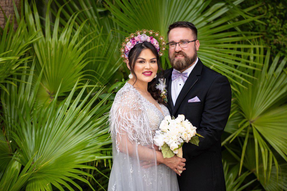 Bride and Groom Portraits at House of Broel