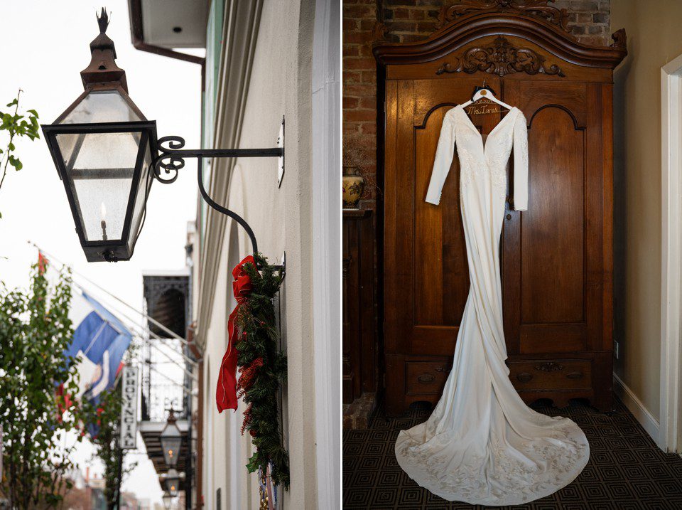 New Orleans Christmas Destination Wedding at Hotel Provincial