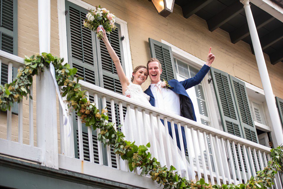 New Orleans Small Wedding at Audubon Cottages 
