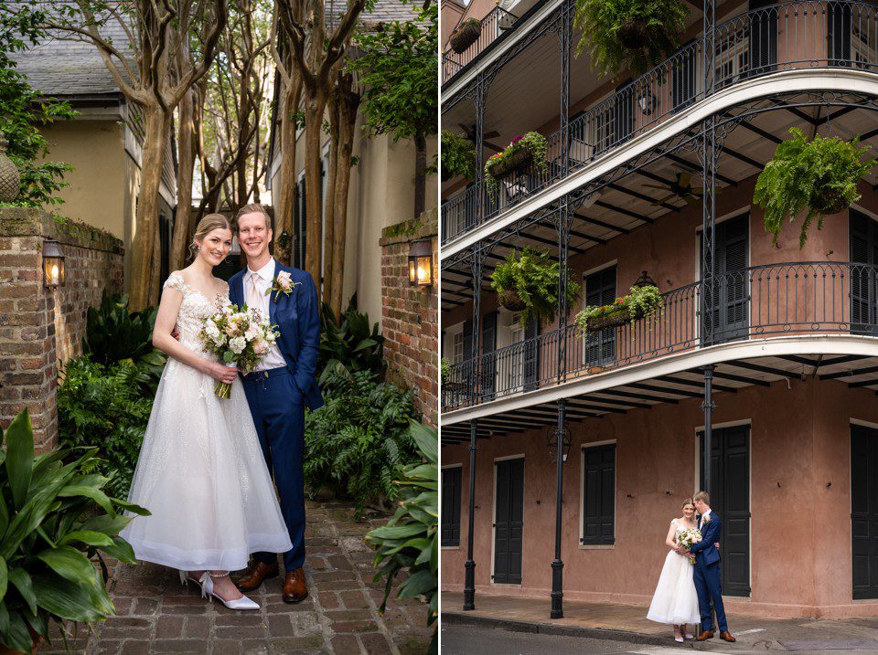 Small Wedding in New Orleans French Quarter