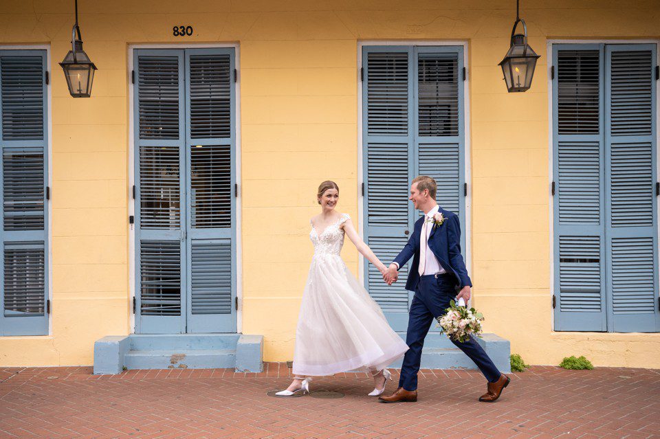 Small Wedding in New Orleans French Quarter