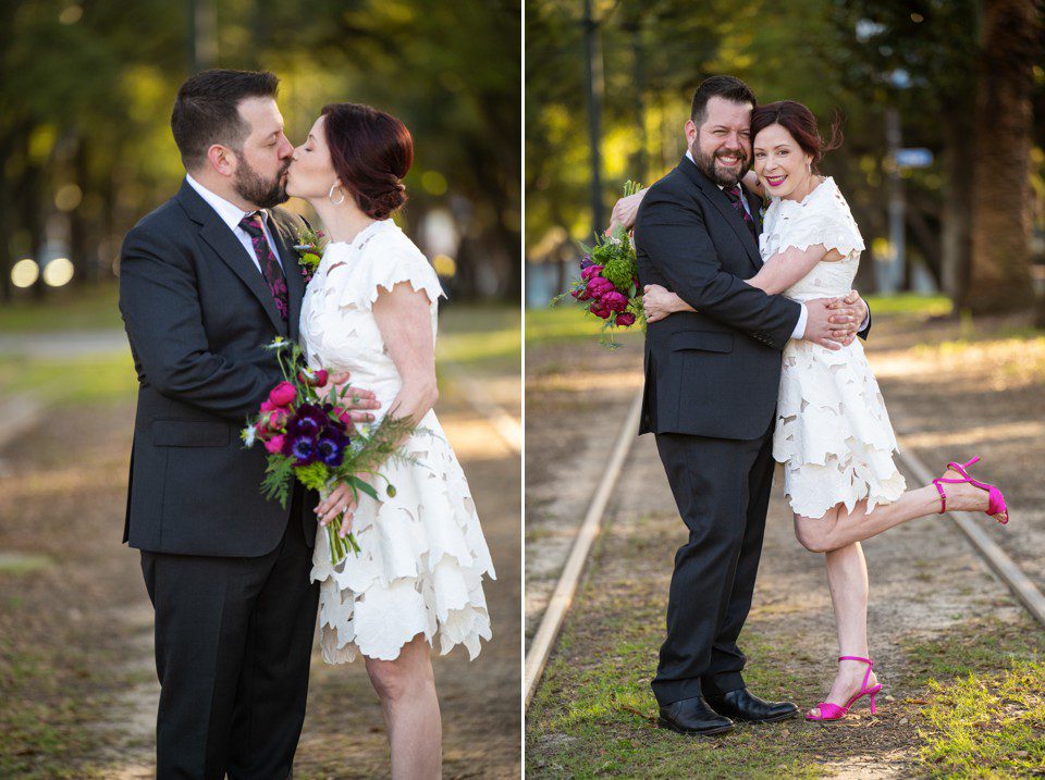 Pre-Wedding Portraits New Orleans Tiny Wedding at Oak + Ale